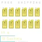 12 Sachets X 15 g SUPAPORN Facial Scrub Cream Witch Hazel Extract Turmeric Pores