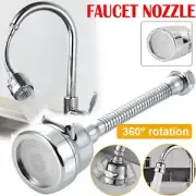 New 360° Swivel Tap Faucet Nozzle Connector Kitchen Water Extension Attachment