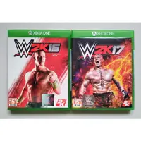 在飛比找蝦皮購物優惠-XBOXONE🎮遊戲片 WWE 2K15 2K17 激爆職業