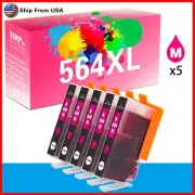 5PK 564 564XL Ink Cartridge for Officejet 4620 DeskJet 3521 Printer