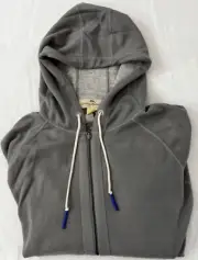 NWT Tommy Bahama Mens XXL Reversible Bala Shark Gray Full Zip Sweatshirt
