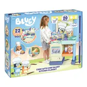 Bluey S11 Bake With Me Deluxe Kitchen Playset Kids/Children Pretend Play Toy 3y+