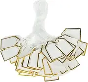 Jewelry Price Tags with String Mini Gift Display Labels Writable Paper Cards 500PCS Jewelry Price Tags