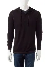 Buffalo David Bitton Buffao Blu Nalmas Men's Long Sleeve Hoodie
