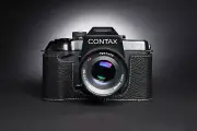 Genuine Real Leather Half Camera Case Bag Cover for Contax 167MT 137MA 137MD