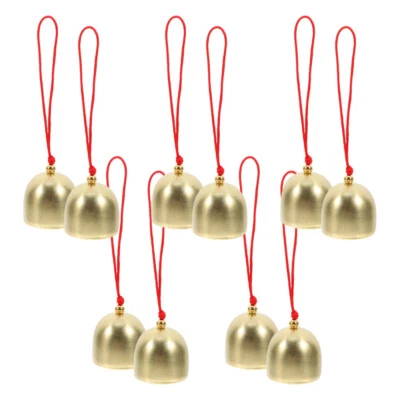 10 Pcs Metal Bell Bulk Small DIY Handmade Wind Chime Accessories