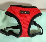 True Red Medium Size Puppia Soft Dog Harness NWOT