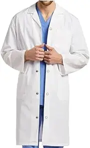 [Hemi Home] Professional Lab coat for Men, Women & Children (Large)