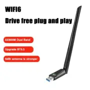 USB WIFI6E Bluetooth5.3 AX Wifi Adapter 2 in 1 For PC Wifi5 2.4G 5G 5db O1D5