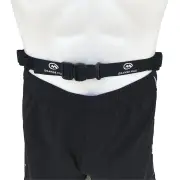 Orange Mud Running Race Belt - Black