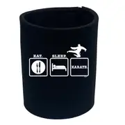 Eat Sleep Karate - Funny Novelty Stubby Holder