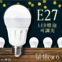 在飛比找PChome24h購物優惠-【台灣製】LED省電燈泡│6顆入 LHP 白光/黃光 E27