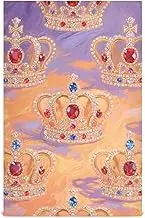 Amooorous Golden Oil Painting Gemstone Crown decorative handmade kitchen towels absorbent dish towels for kitchen (prop2) large washing classic toallas de microfibra para limpieza 28x18in set of 6