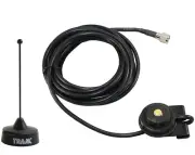 Black Antenna UHF 434-477 Trunk Mount Mini-UHF Connector Motorola Mobile Radio