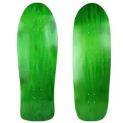 Moose Old School Skateboard Decks 2-Pack 10"x30" & 10"x33" Stained Green