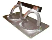 Molde - Cierra Empanadas Doble Roticera En Fundición Aluminio 14 cm Fast Shippin