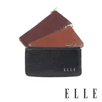 在飛比找momo購物網優惠-【ELLE HOMME】ELLE 輕巧簡約零錢鑰匙包/ 輕薄