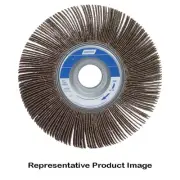 Norton 63642502669 3-1/2x1x5/8" Metal R207 AO Unmounted Flap Wheels P80 Gr 10 pk