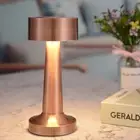 Portable USB LED Night Warm Lights Rechargeable Lamp Vintage Bar Table Lamp New