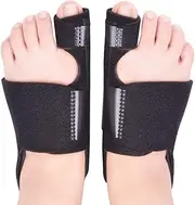 Bunion Corrector for Women and Men 2pcs Upgraded, Premium Orthopedic Big Toe Straightener for Bunion Relief, Adjustable Hallux Valgus Corrector