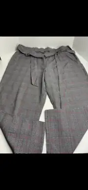 Charlotte Russe Red White & Black Plaid Pants Size 2X