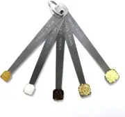 Mini Square Bowl Measuring Spoons Set, Small Stainless Steel Teaspoon