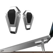 Laptop Stand Portable,Zinc Alloy Laptop Mini Stand,Laptop Riser Invisible,Erg...