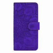 Calf Pattern Double Folding Design Embossed Leather Case for Galaxy A9 (2018)