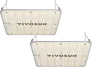 VIVOSUN 2-Pack VS1000E LED Grow Light with Full Spectrum Diodes, Sunlike Plant Light for Indoor Plants Seedling Veg and Bloom in 2x2/3x3 Grow Tents Greenhouses