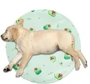 Dog Cooling Mat | Cool Pad for Dogs | Waterproof Washable Calming Blanket for Kennel Crate Camping Travel Car Outdoor Activities