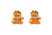 2PK Garfield Small Plush Soft Stuffed Animal Cuddle Toy Kids/Children Orange 3y+