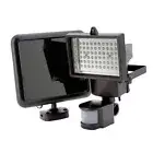 SOLAR POWERED BRIGHT AUTOMATIC SENSOR MOTION DETECTION LED OUTDOOR SPOT LIGHT