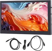 7 Inch Portable Monitor, 1024x600 HD 60Hz Touchscreen, 170°, HDMI Second Screen for Gaming Working, Box, Switch, Laptop, PC, TV, RasPi, Retro Pi, Debian