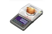 TODO 50G Digital Scale Stainless Steel Backlit Lcd 0.001G Graduation Precise Compact