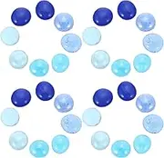1 DIY Mosaic Tile Beads Decorative Glass Flatback Beads for Craft Projects Bag for Art Supplies Mosaic Crafts and Creative DIY Accessories