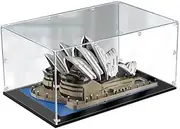 Acrylic Display Case for LEGO 10234 Creator Expert Sydney Opera House Figure Storage Box Dust Proof Glue Free