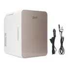 Mini Fridge 10 Liters Gold Portable Refrigerator Cooler Warmer For Office C Hot