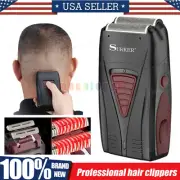 Men Electric Shaver Razor Beard Trimmer Hair Shaving Machine USB Rechargeable US