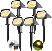 Solar Lights Outdoor IP65 Waterproof 2in1 Spotlights