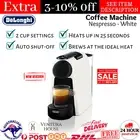 Nespresso by Delonghi Essenza Mini Capsule Coffee Espresso Lungo Machine White