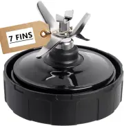 7 Fins Blender Replacement Parts Compatible for Ninja Blender, Blender Blade Fit