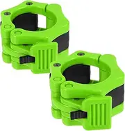 ROMISBABA Fitness Accessory Dumbbell Clips Barbell Clamp Exercise Collars Quick Release Locks Gym Gear (25mm Pair)