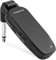 TEHAUX Wireless Guitar System Guitar Transmitter Receiver for Bass Easy Setup Lasting Performance for Rehearsals Live Performances Compact Design