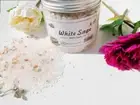 1kg Himalayan Pink Rock bath Salt (White Sage)