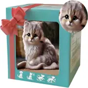 Robot Dog/Cat, My Realistic Robot Puppy Interactive Robotic Pet Toy (Color: F)
