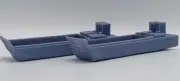 Landing Craft LCA / LCVP used on Hermes Falklands conflict 1/96 scale set of 4