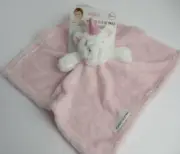 NWT Blankets & And Beyond Pink Unicorn Sparkle Horn Plush Baby Security Blanket