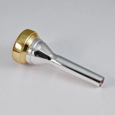 Genuine Stork 24K Gold Rim & Cup Cornet Mouthpiece, 2C NEW! Ships Fast!