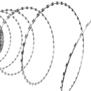 NATO Razor Wire Helical High-Quality Galvanized Steel Outdoor Yard Security 100m