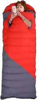 Camping Sleeping Bags Fill Goose Down Sleeping Bag for Backpacking, Cold Weather Camping and Hiking